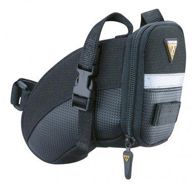 Topeak Aero Wedge Saddle Bag - Large, Straps