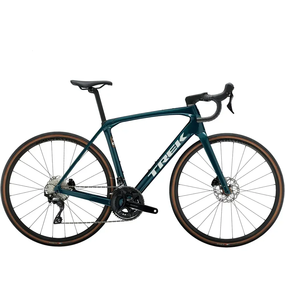 Trek Domane SL 5 Road Bike 2024 Dark Aquatic - Image 1