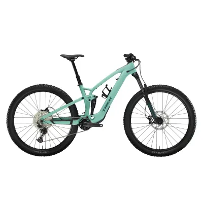 Trek Fuel EXE 5 Deore Electric Bike 2024 Matte Blue Sage