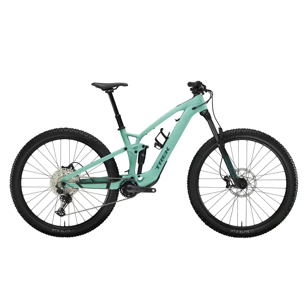 Trek Fuel EXE 5 Deore Electric Bike 2024 Matte Blue Sage - Image 1