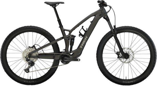 Trek Fuel EXE 5 Deore Electric Bike 2024 Matte Dnister Black - Thumbnail 2