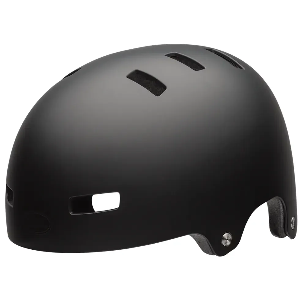 Bell Span Youth BMX Helmet Matte Black - Image 1