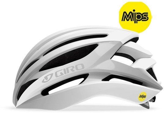 Giro Syntax Mips Road Helmet Matte White/Silver - Thumbnail 2