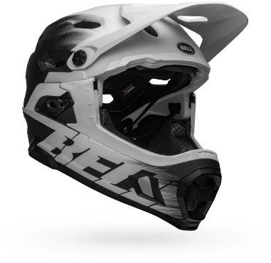 Bell Super DH Spherical MIPS MTB Full Face Helmet 55-59cm Matt Black/White - Thumbnail 2