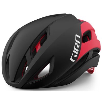 Giro Eclipse Spherical Helmet - Matte Black / White / Bright Red, Small