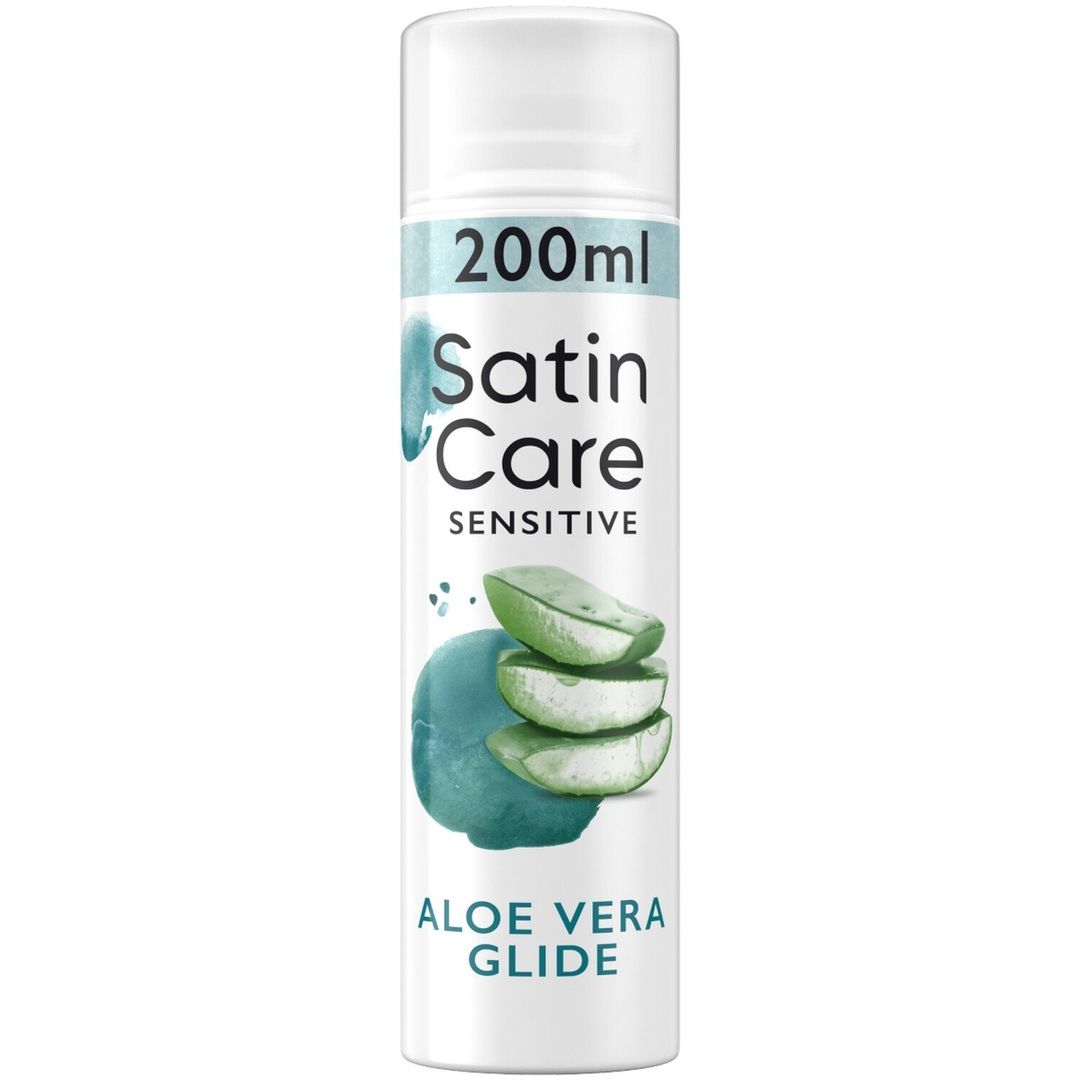 Gillette Satin Care Sensitive Aloe Vera Glide - Image 1