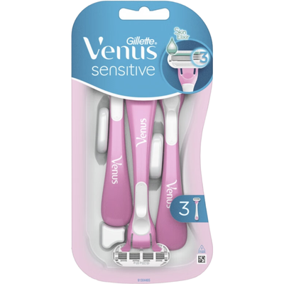 Gillette Venus Extra Comfort Sensitive Razors, Pack Of 3