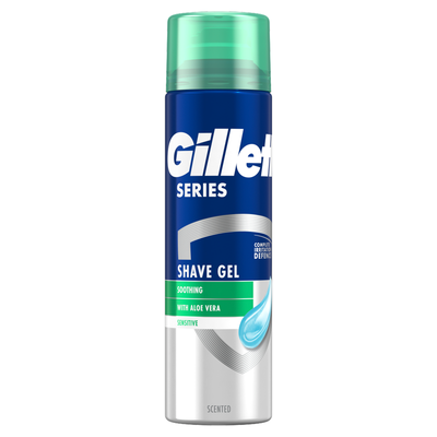 Gillette Series Sensitive Shave Gel With Aloe 200ml