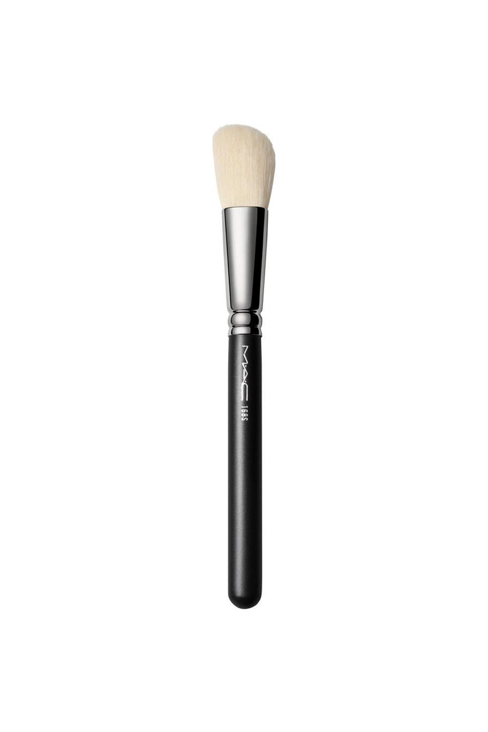 MAC Cosmetics 168S Large Angled Cotour Brush Contour Brush in Black - Image 1