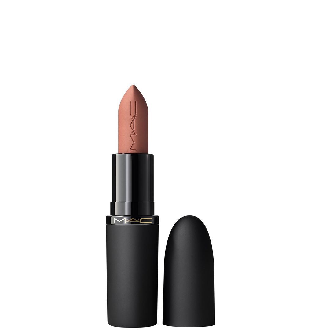 MAC Powder Kiss Hazy Matte Lipstick 3.5g (Various Shades) - Moving On Up - Image 1