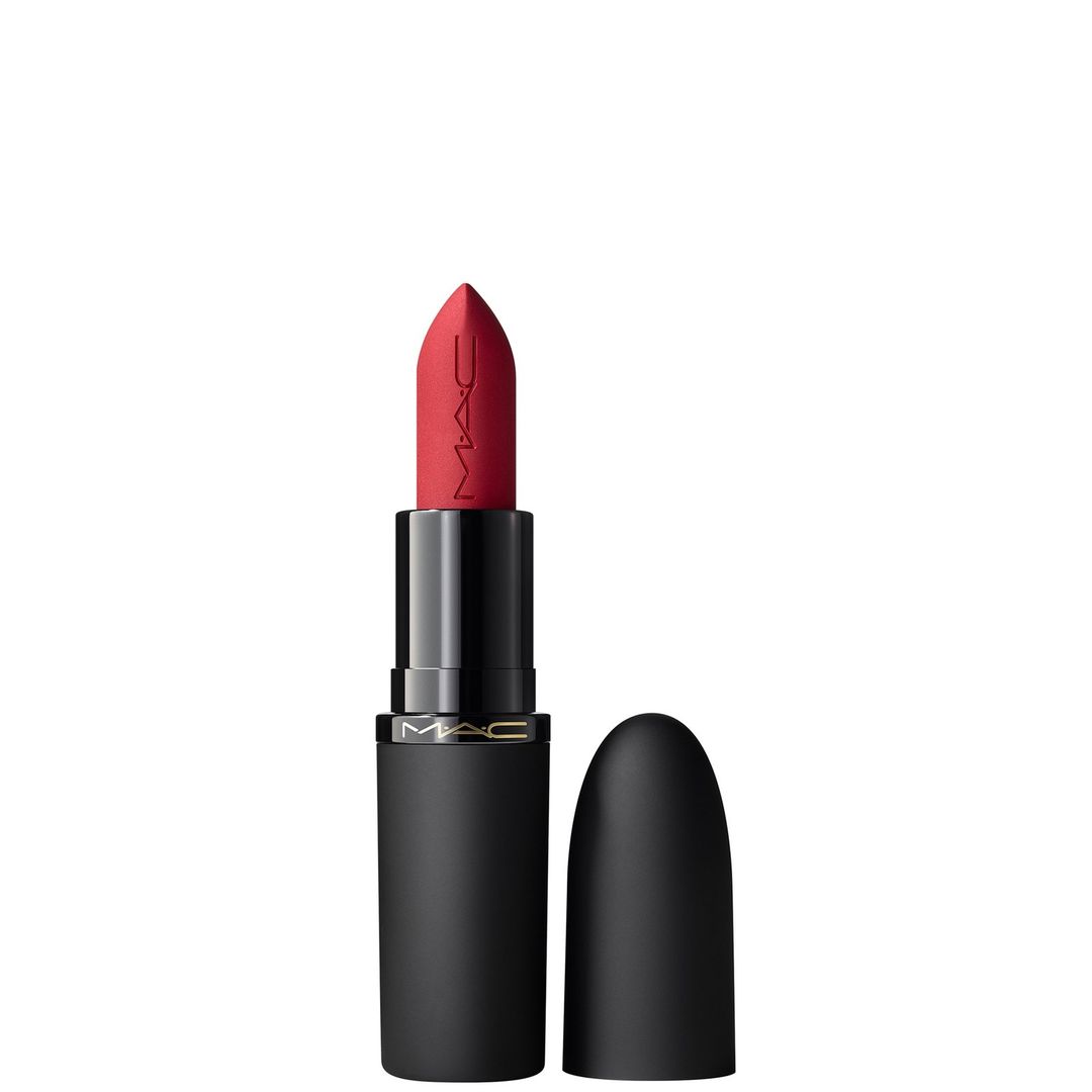 MAC Powder Kiss Hazy Matte Lipstick 3.5g (Various Shades) - Ruby New - Image 1