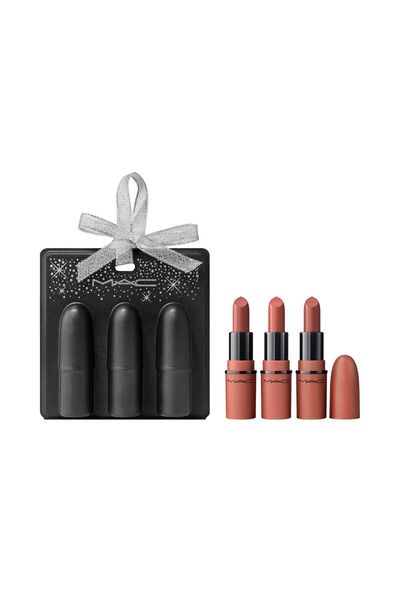 MAC Teddy Party Mini Lip Trio (Worth £48) - Thumbnail 2
