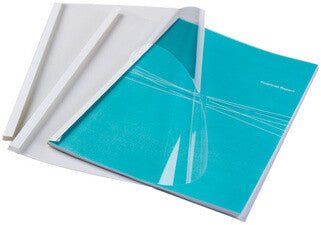 Fellowes 53151 binding cover A4 Plastic Transparent. White 100 pc(s) - Image 1