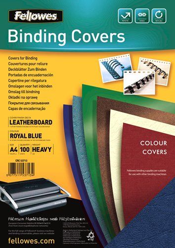 Fellowes Delta A4 Paper Blue 100 pc(s) - Image 1