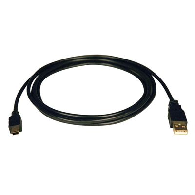 Tripp Lite USB 2.0 Hi-Speed A to Mini-B Cable (A to 5Pin Mini-B. M/M).