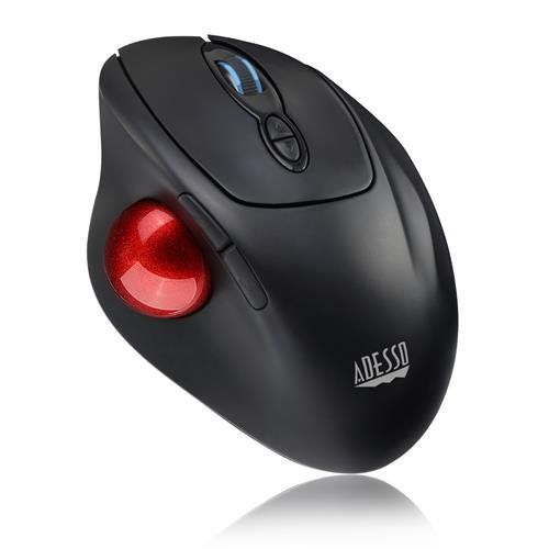 Adesso iMouse T30 - Wireless Programmable Ergonomic Trackball Mouse - Image 1