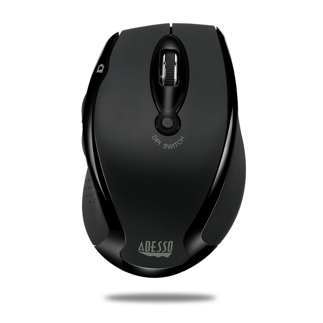 Adesso iMouse M20B - Wireless Ergonomic Optical Mouse - Image 1