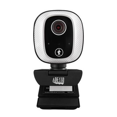 Adesso 1080P HD H.264 FIXED FOCUS USB WITH 305 MOTION TRACKING. BUILT-