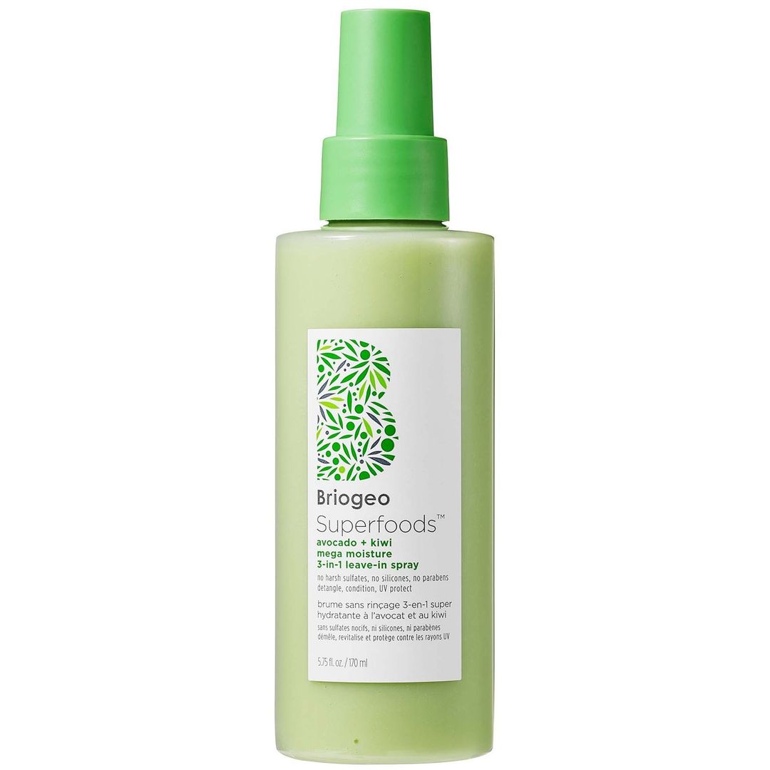 Briogeo Superfoods Avocado and Kiwi Mega Moisture 3-In-1 Leave-In Spray 170ml - Image 1