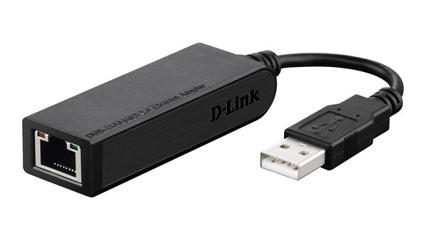 D-Link Hi-speed USB 2.0 10/100 Ethernet Adapter - Thumbnail 2
