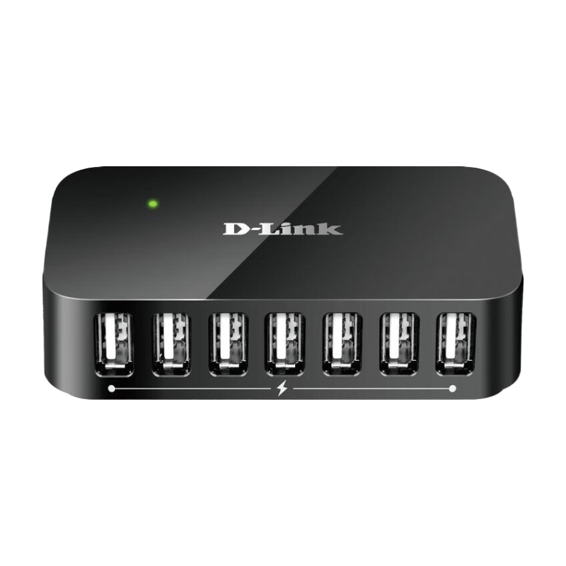 D-Link USB Hub 7 Port USB 2.0 DUB-H7 - Image 1