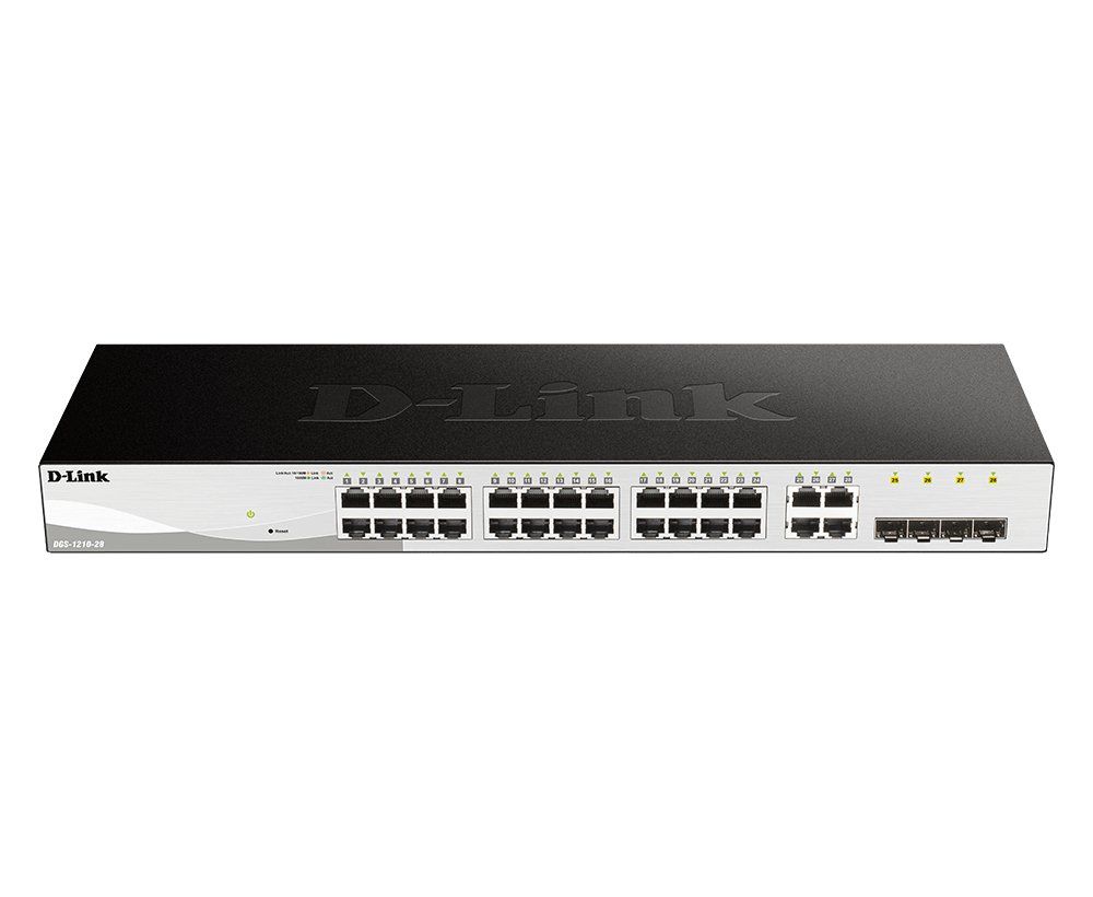 D-Link 28-Port Gigabit Smart Managed Switch including 4 Combo Ports - Image 1