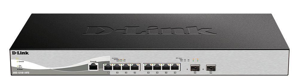 D-Link 8-port 10GBASE-T and 2-port SFP+ Multi-Gigabit Smart Managed Switch - Image 1