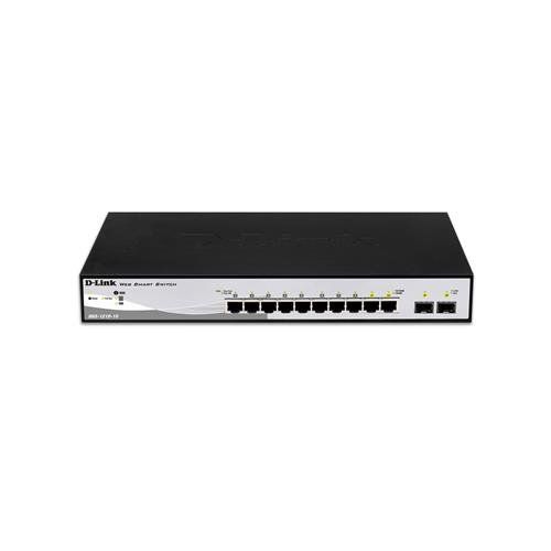 D-Link 10-Port Gigabit Smart Managed Switch with 2 SFP ports - Image 1
