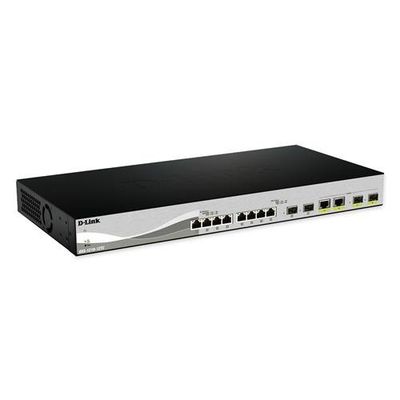 D-Link 10-port 10G SFP+ and 2-port 10GBASE-T/SFP+ Multi-Gigabit Smart Managed Switch