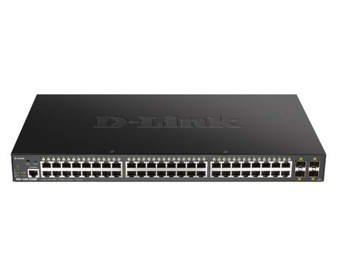D-Link 48-port Gigabit Smart Managed Switch with 4 x 10G SFP+, 370Watts