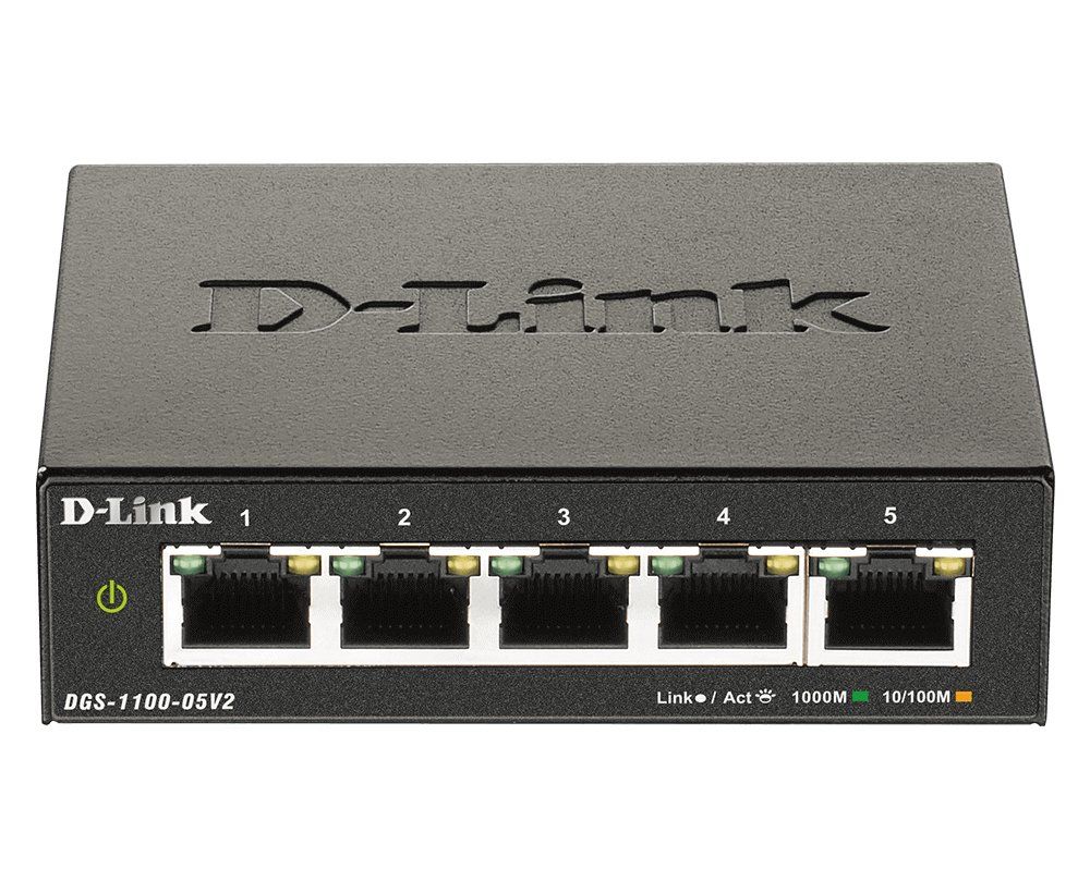 D-Link 5-Port Gigabit Smart Managed Switch - Image 1