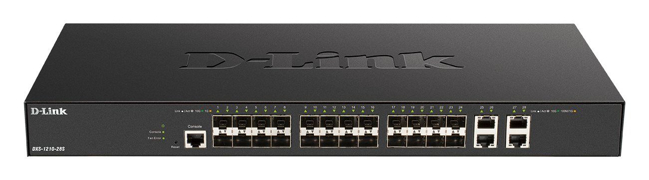 D-Link 24-port 10G SFP+, 4-port 10GBASE-T Smart Managed Switch - Image 1