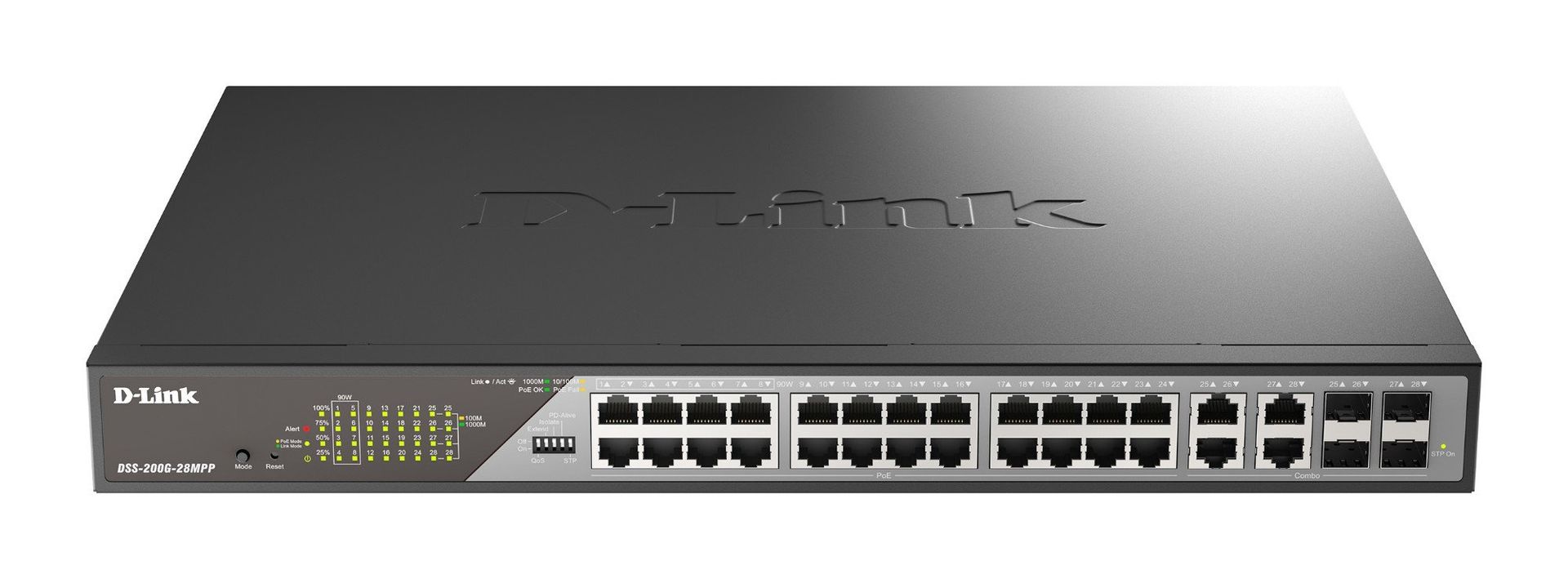 D-Link 28-Port Gigabit Ethernet PoE++ Surveillance Switch - Image 1