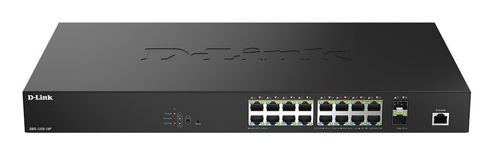 D-Link 18-Port 2.5G Multi-Gigabit PoE++ Smart Managed Switch with 2 x 10G SFP+ Ports - Image 1