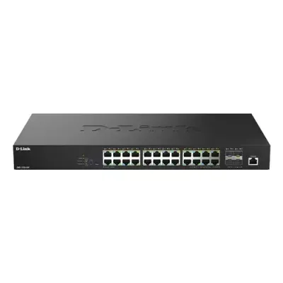 D-Link 28-Port 2.5G Multi-Gigabit PoE++ Smart Managed Switch with 4 x 10G SFP+ Ports - Thumbnail 2