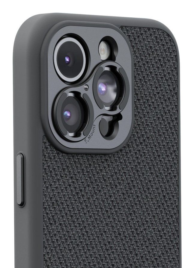 SHIFTCAM iPhone 15 Pro Camera Case - Grey, Silver/Grey - Image 1