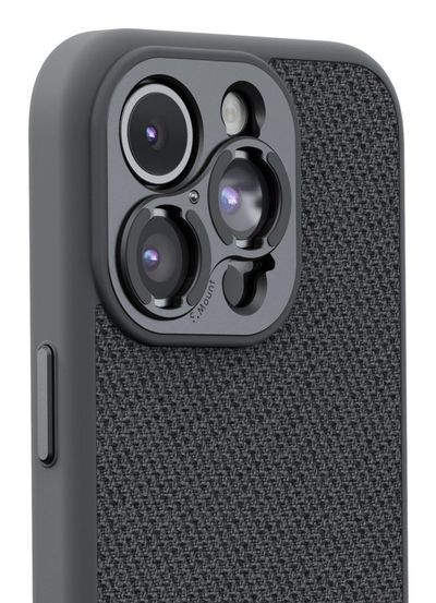 SHIFTCAM iPhone 15 Pro Camera Case - Grey, Silver/Grey