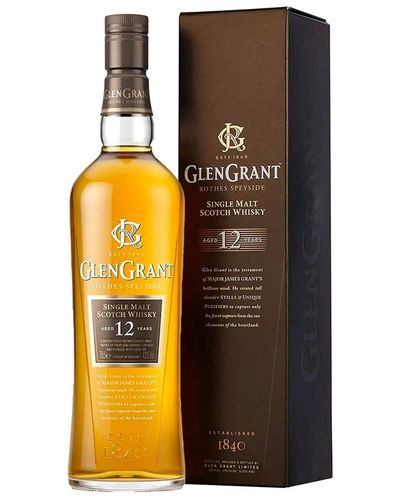 Glen Grant 12 Year Old Speyside Single Malt Scotch Whisky