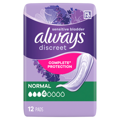 Always Discreet Normal Sanitary napkin 12 pc(s) - Thumbnail 2