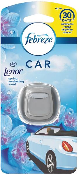 Febreze Car Clip Air Freshener, Spring Awakening, 1 per Pack - Thumbnail 2