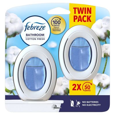 Febreze Bathroom Air Freshener - Cotton / 2