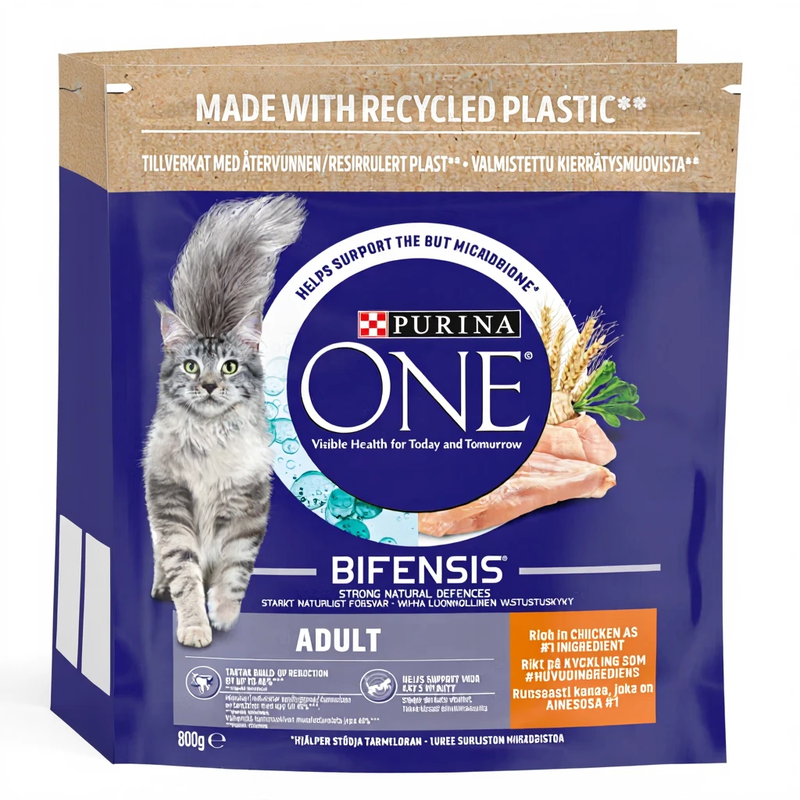 PURINA ONE Chicken Dry Cat Food 800g - Image 1