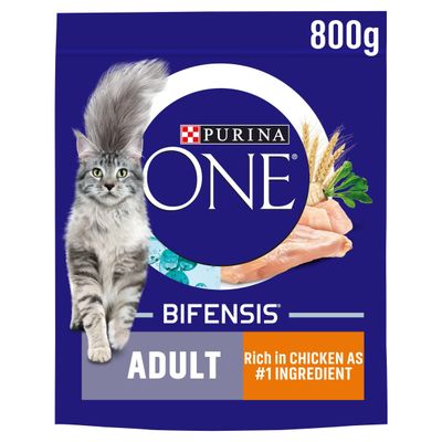 PURINA ONE Chicken Dry Cat Food 800g - Thumbnail 2