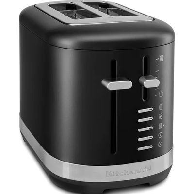 KITCHENAID 5KMT2109BBM 2-Slice Toaster - Matte Black, Black
