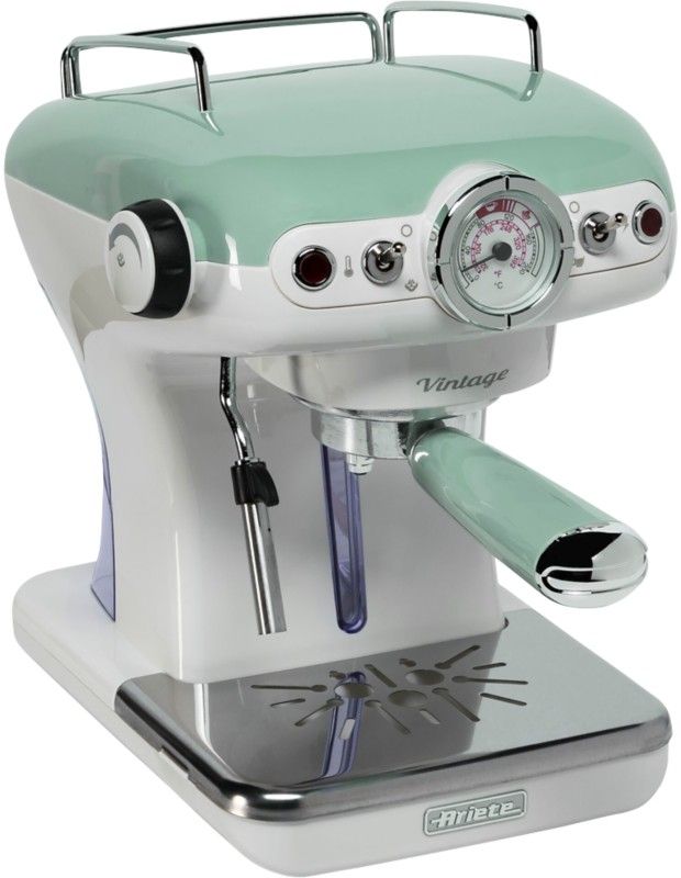 Vintage Espresso Coffee Maker Green - Green - Image 1