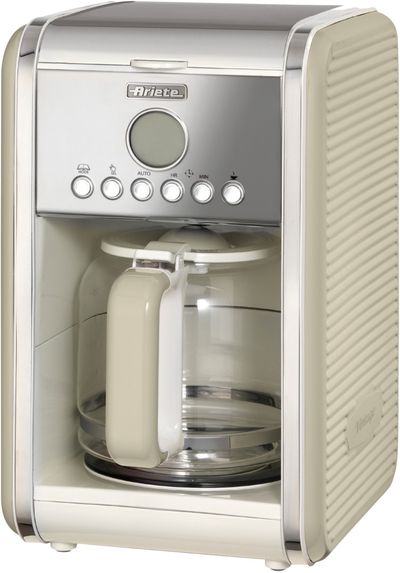 ARIETE Vintage 1342 Filter Coffee Machine - Beige, Brown,Cream