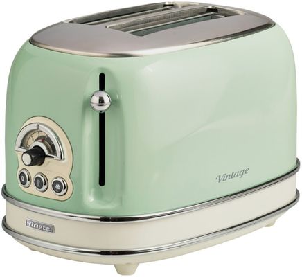 Ariete AR5514 Vintage 2 Slice Toaster - Green