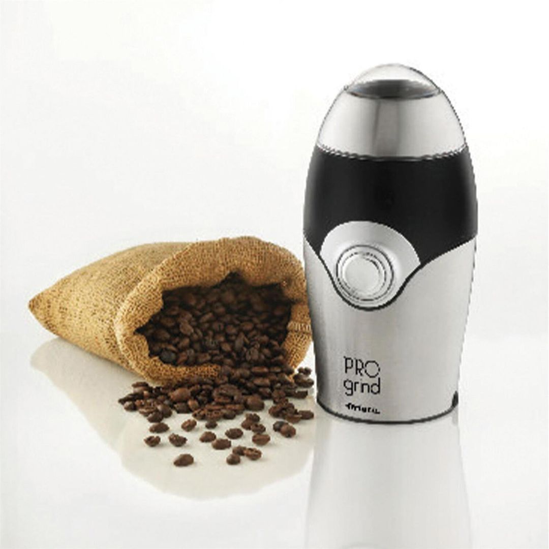 ARIETE 3016/00 Pro Grind Spice/Coffee Grinder - Black & Silver, Black,Silver/Grey - Image 1