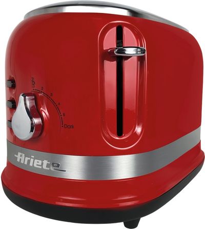 Ariete AR1491 Morderna 2 Slice Toaster - Red