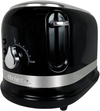 Ariete AR1492 Morderna 2 Slice Toaster - Black